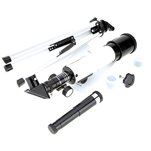 Telescopio monocular astronómico 360/50mm con trípode portátil miniatura 6
