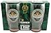 Guinness Stout Beer Glass Green Ireland Collection Twin Pack | Official Merchandise Pint Glasses Set of 2 | Perfect Irish gifts for Beer Lovers