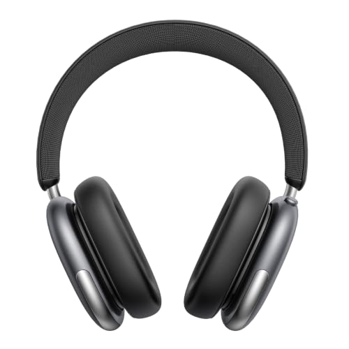 Image of Eduiosma Bluetooth Headphones Wireless Over Ear 80H Playtime (Black)