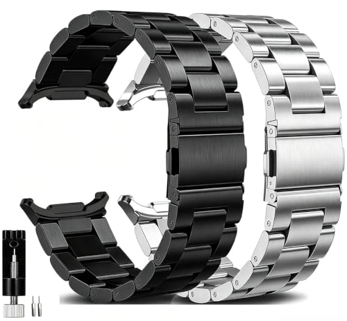Bracelet en acier inoxydable OTOPO pour Samsung Galaxy Watch Active 2 élégance et finitions luxe
