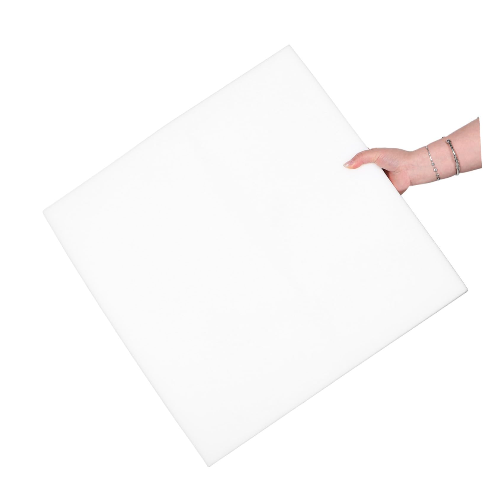 IMIKEYA Divano Spugna Riparazione 50x50 cm Cuscini Bianco Alta Facile Soggiorno