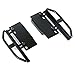 LCX Racing 1/24th RC Crawler Car Metal Rail Steel Side Step Running Board Rock Slider for Axial SCX24 Deadbolt AXI90081 C10 AXI00001, Upgrades Parts Accessories