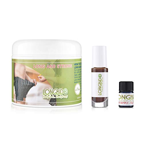 LONGBIDO Combo Package 1 Bottle + Sample Bottle +GRES KAKAO Long and Strong