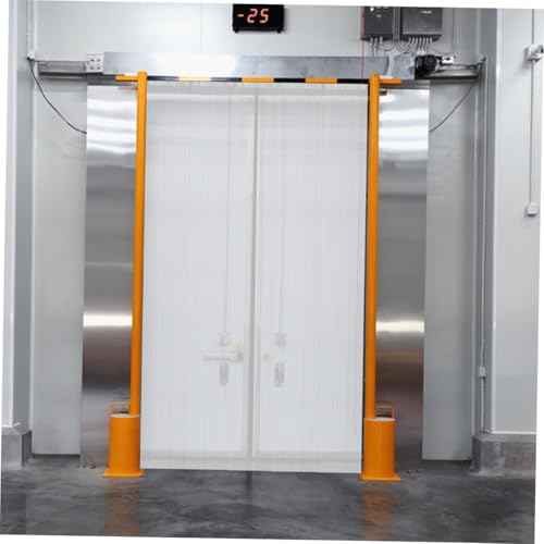Rideau isolant de porte PVC facile à installer pour bloquer le froid du volet