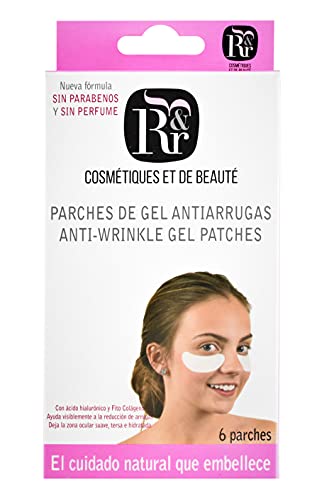 Gel-Patches Anti-Falten fĂĽr die Augen, 6-teilig