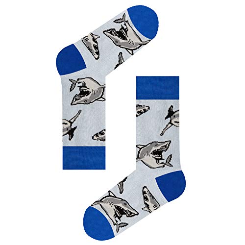 Happypop Boys Socks Kids Socks Crazy Socks Silly Socks Funny Socks For Kids, Fun Boys Novelty Socks Childrens Socks Shark Gifts Shark Socks For Kids Boys #TOP6
