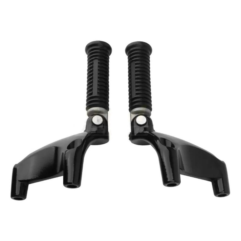 Motorrad Fußrasten Motorcycle Footrests Motorrad Fußstütze Schwarz Rest Pedal Passagier Fußrasten Für Harley Sportster Iron 883 1200 XL 48 72 Super Low 2004-2013
