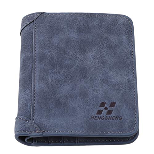 Sevenfly Trifold Wallets For Men - Pu Leather Rfid Protected Front Pocket Travel Wallet