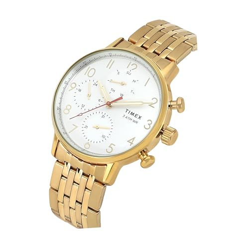Image of TIMEX Analog Watch for Men with Round Dial & Water Resistant Man's Wrist Watches
