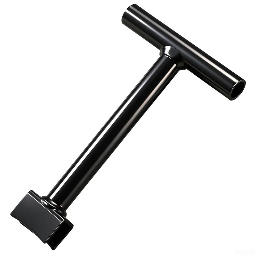 Chiave ausiliaria estesa per valvole da 21 mm con portata di 30 cm e manico ergonomico in lega nera per spazi ristretti (100 mm)