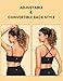 CRZ YOGA Butterluxe Womens Adjustable Spaghetti Thin Strap Sports Bra - Padded Wireless Square Neck Workout Yoga Clothes Black Medium