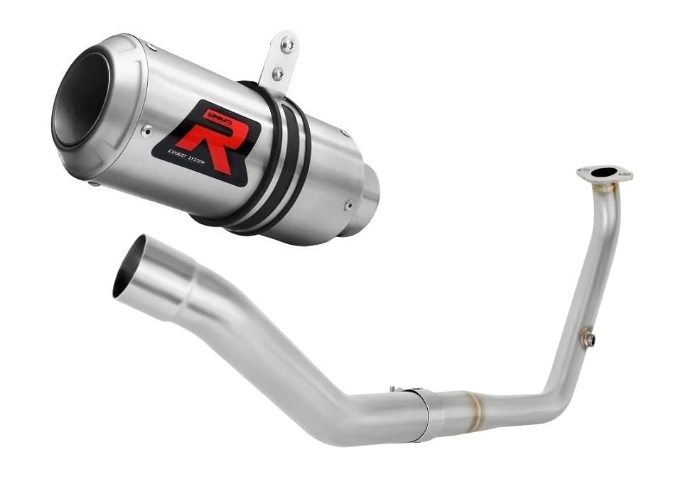 IMPIANTO DI SCARICO COMPLETO MIVV MK3 YAMAHA MT-125 2021-2024, NON