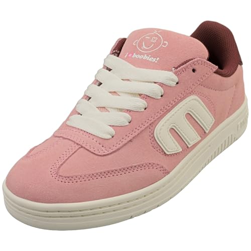 Zapatillas Etnies x Kab Locut Rosa, calzado cómodo que evita fatiga