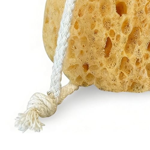 Esponja de baño exfoliante para piel sensible en pack de 4 esponjas grandes 7