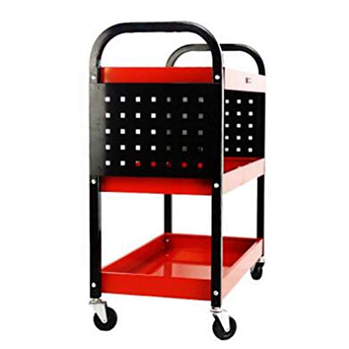 Carro de mano portátil para herramientas 3 niveles 80kg miniatura 3