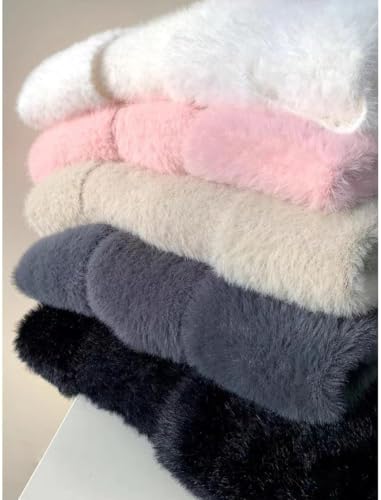 MOLERFO Long Fuzzy Cardigan Hooded Soft Cozy Trendy Oversized Open Front Mohair Sweaters Women Coquette Loungewear3