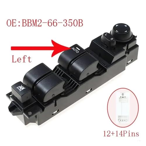 Panneau de commande de vitre dynamoélectrique BBM266350 interrupteur DWS-888