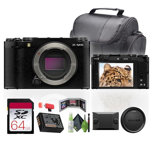 Fujifilm X-M5 Mirrorless Camera Bundle (Black)