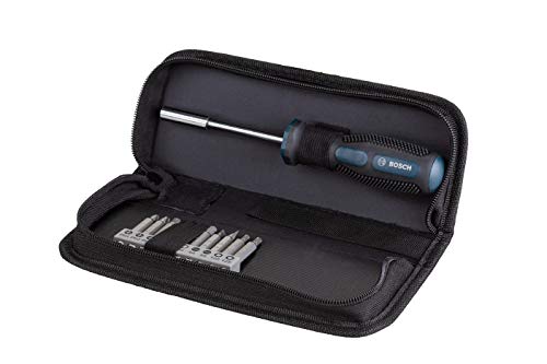 Image of BOSCH Professional GSB 500 RE Corded-Electric Drill Tool Set, 10 mm, 500 Watt, 1 Year Warranty, Blue