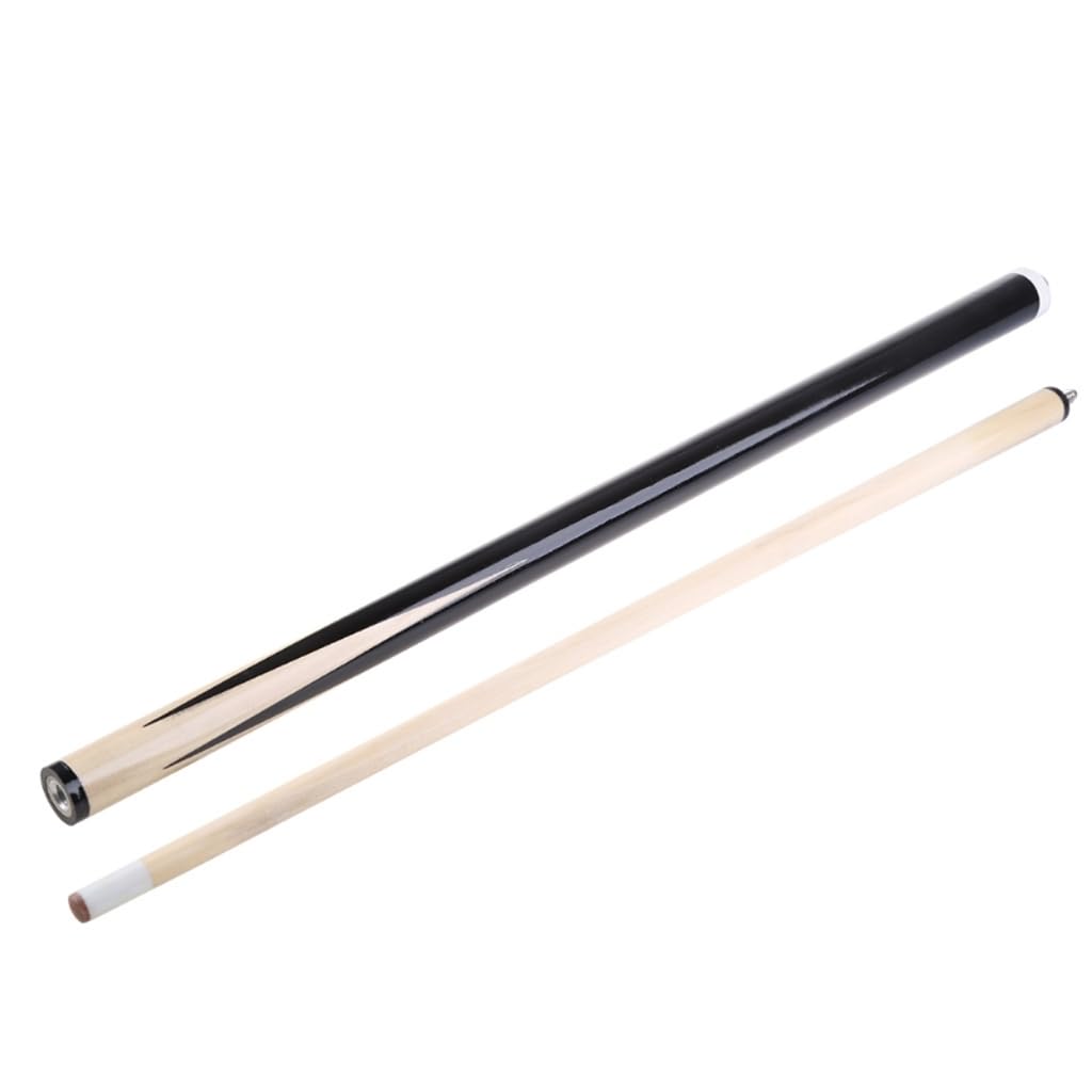 Coda da da biliardo per adulti, 120 cm, set di 2 stecche da biliardo da 120 cm, da montare con punta da 12 mm, per bambini e adulti, ideale per spazi ristretti e giovani, 47 in