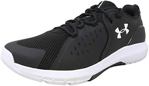 Under Armour Men's Charged Commit TR 2.0 Cross Trainer, Black (001)/White, 8.5