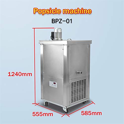 Kolice Commercial Single Ice Popsicle Mold Set Machine, Popsicle Machine, ice bars Ice pops Maker, Ice Lolly Machine, Ice Lollipop Making Machine with Ice Cream Mold