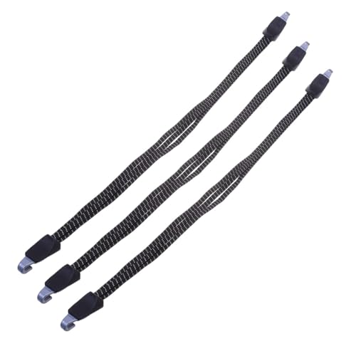 NAMOARLY Elastic Bike Straps 3pcs Cargo Strap Durable Luggage Belt for Motorcycles