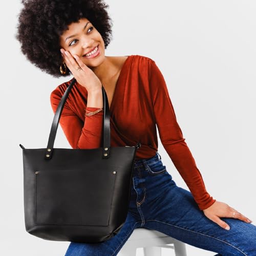 Bolso Tote con Cierre Portland Leather Goods miniatura 5