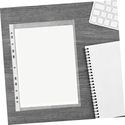 Protège-documents A4 transparent facile à utiliser avec ouverture rapide en PP - 5