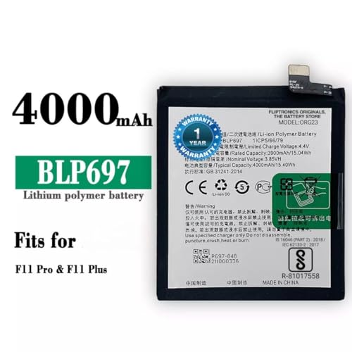 Image of Original BLP697 Battery for Oppo F11 Pro CPH1969 / CPH1823 / CPH1881 / CPH1825 / Battery with 1 Year Warranty**(N00180)