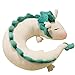 Wjfijz Peluche Haku 28cm Simpatica Bambola di Peluche farcita Cuscino Piccolo Drago Bianco Cuscino a Forma di U.