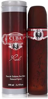 Cuba RED Cologne by Cuba Men's EDT Spray 3.4 OZ