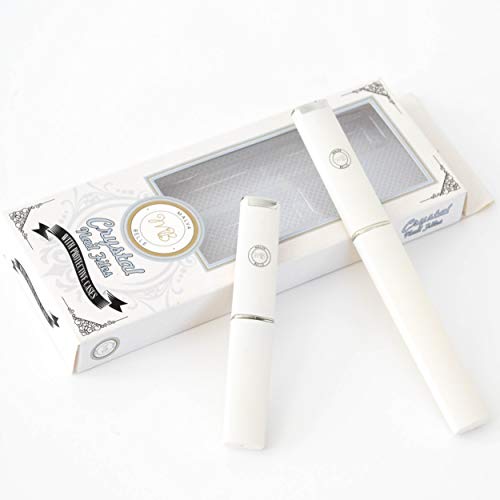 Lima de cristal prémium con estuche protector, para uñas naturales y acrílicas, manicura y pedicura, gran regalo para mujeres y niñas, de color rosa