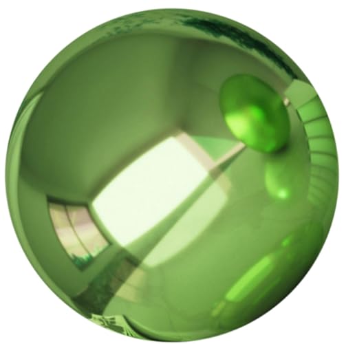 Abaodam Garden Gazing Ball Reflective Metal Ball Polished Decorative Outdoor Mirror for Yard