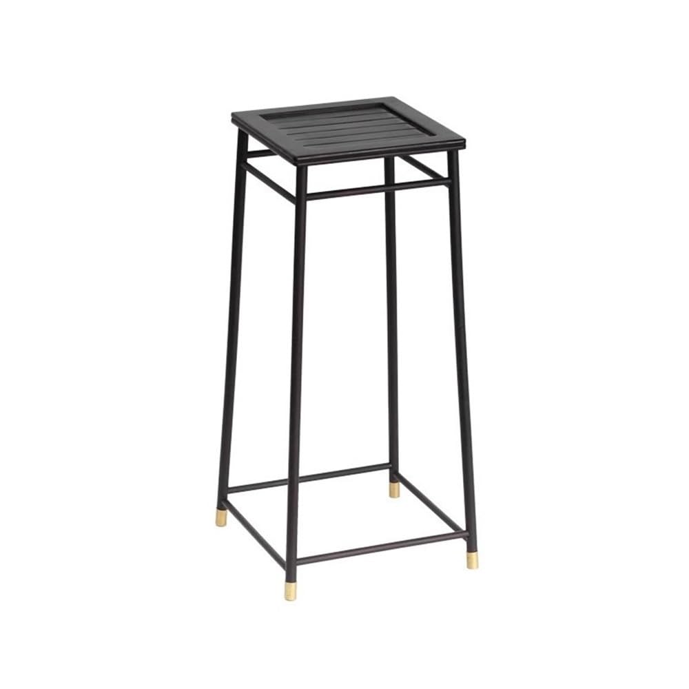 ZENY896V Home Plant Stand High Leg Pedestal, Purple Sandalwood Bonsai Bracket Vase Decoration Base Decor(Large)
