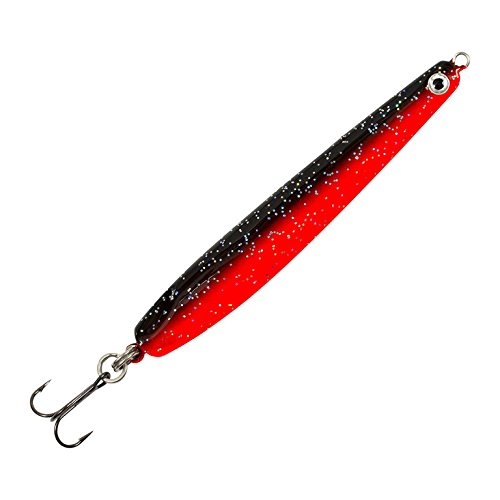 Fladen Escaping Herring - Sea Trout as an imitation of sand hole, 22 g available in 10 colours for all conditions, Rose Gold Glitter