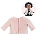 Corolle 9000211410 Ma Cardigan, Silver Pink for All 36 cm Dolls