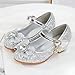Imagen de Eleasica Princesa Elsasica Zapatos para Niña Tacón Altos Regalo Sandalias de Vestir Antideslizante Punta Cerrada Zapatos de Disfraz Boda Ceremonia Zapatos de Vestir