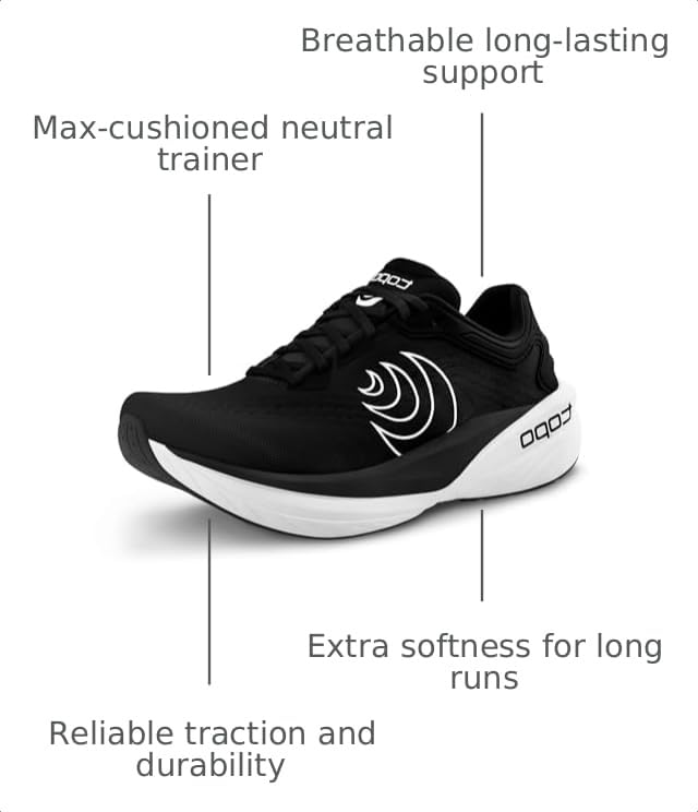 Image of Topo Athletic Women's Phantom 4 Lightweight Comfortable 5MM Drop Road Running Shoes, Athletic Shoes for Road Running