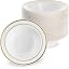 Bowl White & Gold