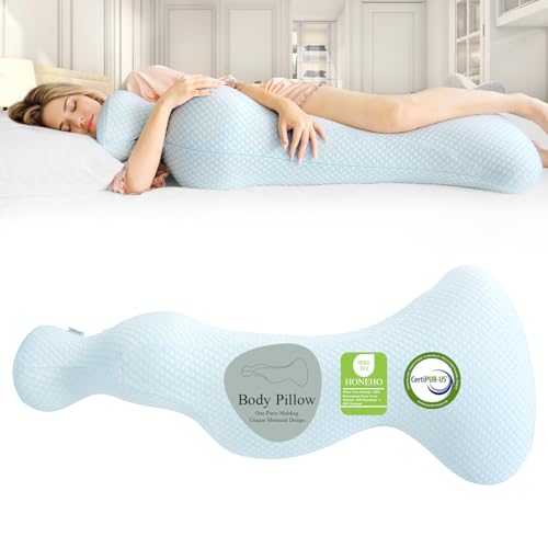HONEHO Small Mermaid Body Pillow