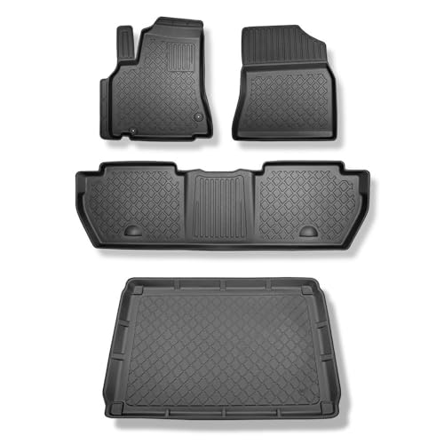 Tapis de voiture en TPE étanches pour coffre Peugeot Partner Van