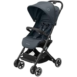 Twistshake Carrito Maxi-cosi lara2, Silla paseo ligera, 0-4 años, 0-22 kg, silla paseo bebe, silla paseo compacta y ligera, 3 reclinaciones, reclinación total, plegado automático, essential graphite