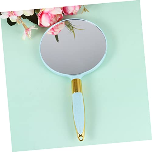 Espejo de maquillaje vintage redondo verde Ipetboom miniatura 5