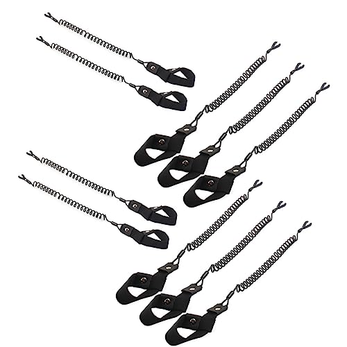 Cnfang4 Start Stop Kill Key Floating Safety Wrist Lanyard for Yamaha Jet Ski Wave Runner, black, 10 pcs