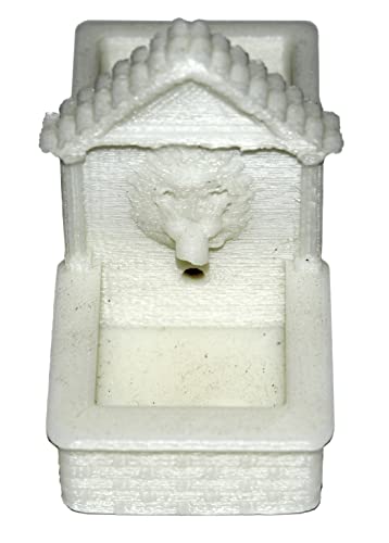 Accessori per presepe (Scala 1:50, Fontanile mini, Bianco)