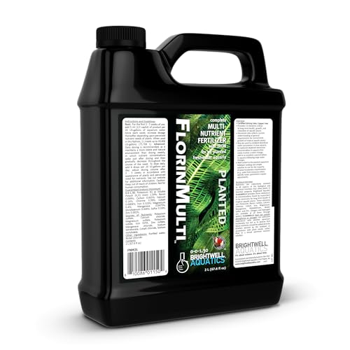 Image of Brightwell Aquatics FlorinMulti - Multi-Nutrient Supplement for Planted Aquariums - Supports Healthy Growth, Macro & Trace Elements, Ideal for Shrimp & Plants, 2L