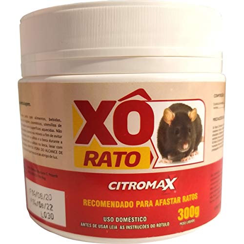 Repelente De Ratos Em Pastilhas Citromax Não Venenoso Afasta e Espanta Ratazanas E Gabirus
