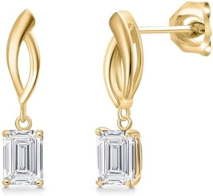 Gem Stone King 1.50-3.00 Cttw 10K Yellow Gold IGI Certified Lab G...