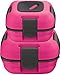 Lunch Box ~ Pinnacle Insulated Leak Proof Lunch Box for Adults and Kids - Thermal Lunch Container With NEW Heat Release Valve ~Set of 2/2 Sizes~ Pink